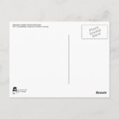 "ミッドモダンセンチュリー抽象芸術ガーデン絵画ビー"の ポストカード (裏面)