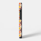 ミッドモダン幾何学星柄 iPhoneケース (左側面)