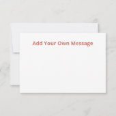 ミッドライフお祝いフラットカード (裏面)