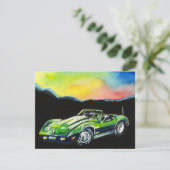 ミッドライフクライシス 誕生日パーティー招待状 招待状 (スタンド正面)