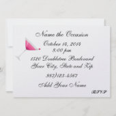 ミッドライフクライシス 誕生日パーティー - SRF 招待状 (裏面)