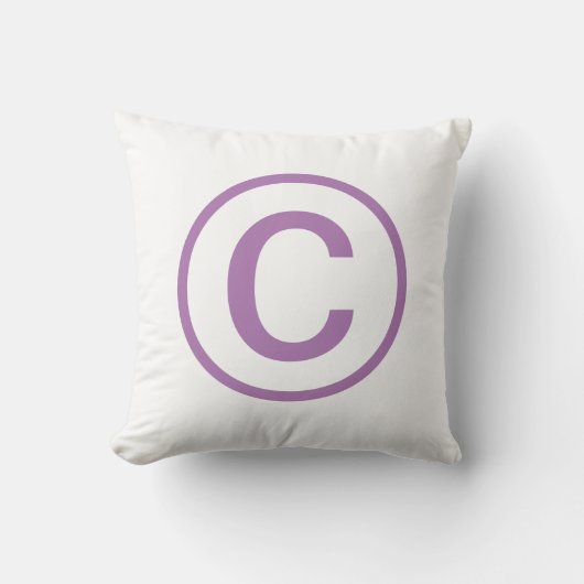 ミッドラモダンベンダーの著作権 クッション (正面)