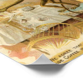 ミッドランドコーヒーヴィンテージ広告 ポスター (角)