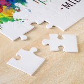 ミッドランドテキサス州スカイライン ジグソーパズル (側面)