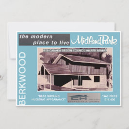 ミッドランドパークハウスモデルコレクタブルカード 招待状