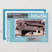 ミッドランドパークハウスモデルコレクタブルカード 招待状 (正面/裏面)