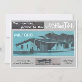 ミッドランドパークハウスモデルコレクタブルカード 招待状