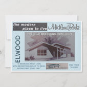 ミッドランドパークハウスモデルコレクタブルカード 招待状 (正面)