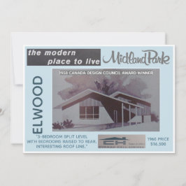 ミッドランドパークハウスモデルコレクタブルカード 招待状