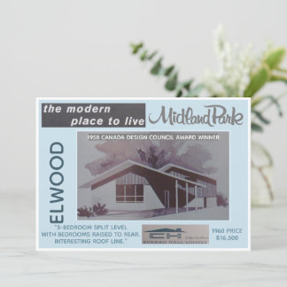 ミッドランドパークハウスモデルコレクタブルカード 招待状