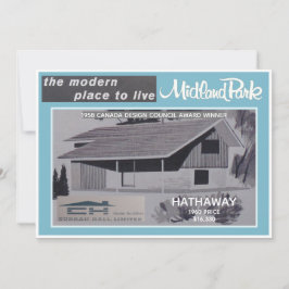 ミッドランドパークハウスモデルコレクタブルカード 招待状