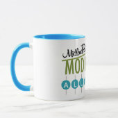 ミッドランドパークモダニズム同盟 – Blue Accents マグカップ (左)