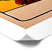 ミッドランド鉄道スコットランドヴィンテージ旅行アート ポスター (角)