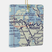 ミッドランドONヴィンテージマップ セラミックオーナメント (右)