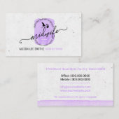 ミッドワイフ誕生コーチサービス 名刺 (正面/裏面)