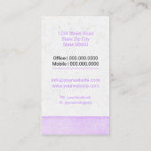 ミッドワイフ誕生コーチサービス 名刺 (裏面)