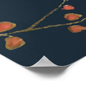 ミッド中国の秋フェスティバルイラストレーション ポスター (角)