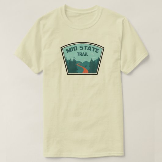 ミッド州トレイルペンシルベニア Tシャツ (デザイン正面)