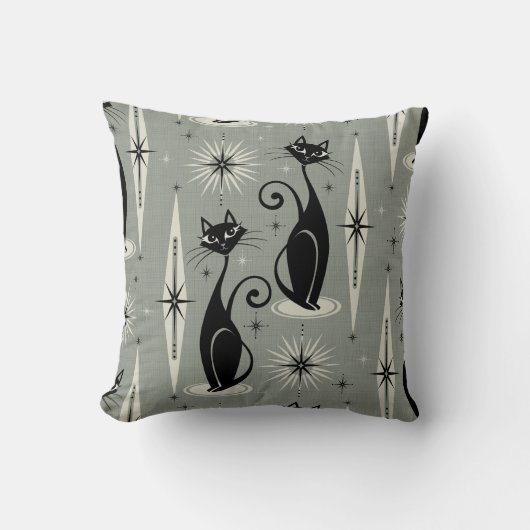 ミッド・センチュリーレトロ原虫オングレー クッション (正面)