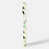 ミッド・センチュリー原子猫とレトロスターバスト Case-Mate iPhoneケース (裏面 / 左)