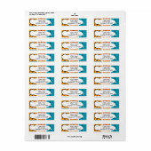 ミッド・センチュリー・スモーガモダンスボルド ラベル (フルシート)