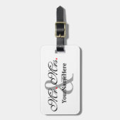 ミッパーソナライズされたサプラスカカスタマイズー ラゲッジタグ (正面縦)