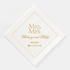 ミッパーソナライズされた結婚ズ・金ゴールド