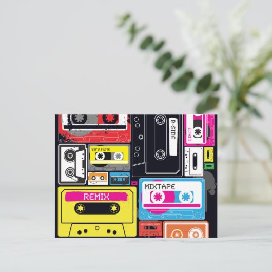 ミッファンキープクールテープデザイン ポストカード (スタンド正面)