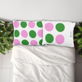ミッポップ・アートのクス水玉模様ホームドーム使用パーソナライズ アクセントクッション