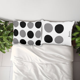 ミッポップ・アートのクス水玉模様ホームドーム使用パーソナライズ アクセントクッション