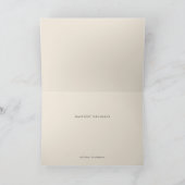 ミッモダンクスストライプフォトクリスマス カード (内部)