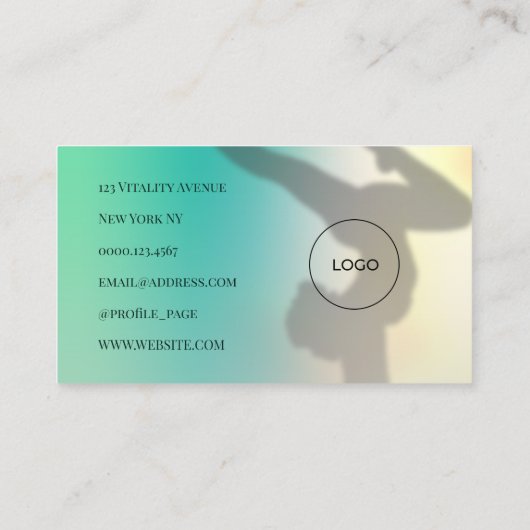 ミッモダント勾配ヨガ 名刺 (裏面)