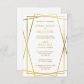 ミッモダンドデザイン- 3x5結婚/披露宴招待状 招待状 (正面/裏面)