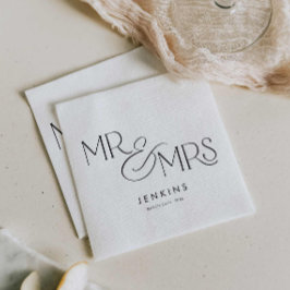 ミッモダンミニマルズとミセス結婚ズ スタンダードカクテルナプキン
