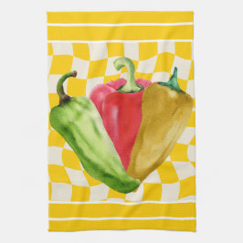 ミッ地中海のクス&マッチキッチン キッチンタオル