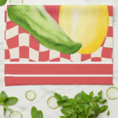 ミッ地中海のクス&マッチキッチン キッチンタオル (折り畳み)