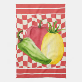 ミッ地中海のクス&マッチキッチン キッチンタオル