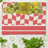 ミッ地中海のクス&マッチキッチン キッチンタオル (折り畳み)