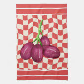 ミッ地中海のクス&マッチキッチン キッチンタオル (縦)