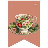 ミッ恋しく思ズブライダルシャワーイチゴのバナー バンティングフラッグ (第3の旗)