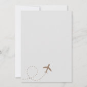 ミッ恋しく思ズブライダルシャワー招待状 招待状 (裏面)