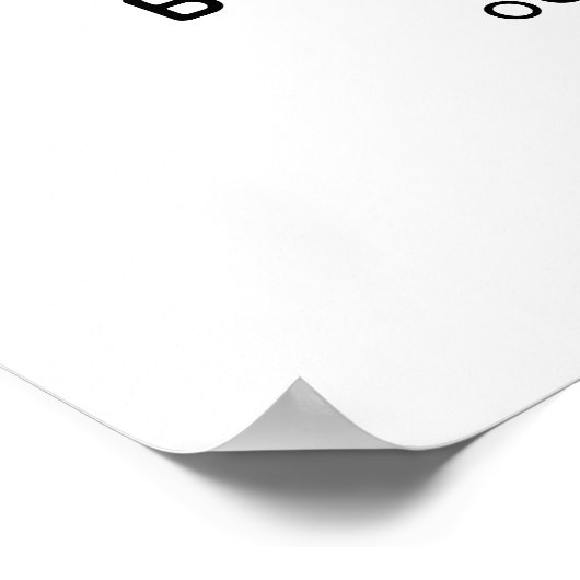 ミッ恋しく思ズブライダルシャワー歓迎サイン ポスター (角)