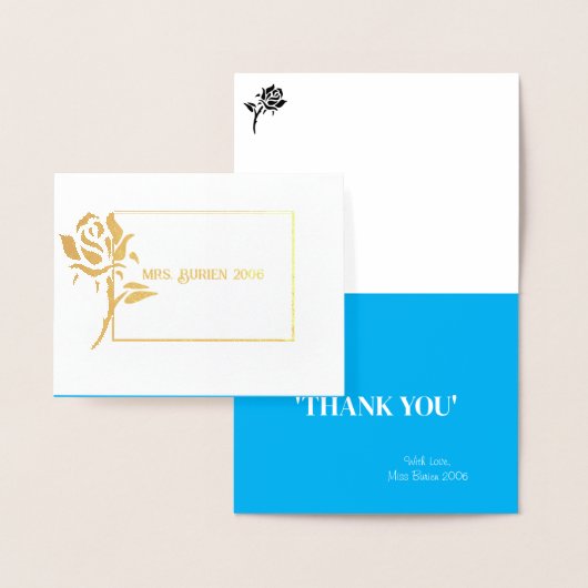 ミッ恋しく思ズページェントバラフォイルカスタムありがとう 箔カード (ディスプレー)