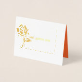 ミッ恋しく思ズページェントバラフォイルカスタムありがとう 箔カード (正面)