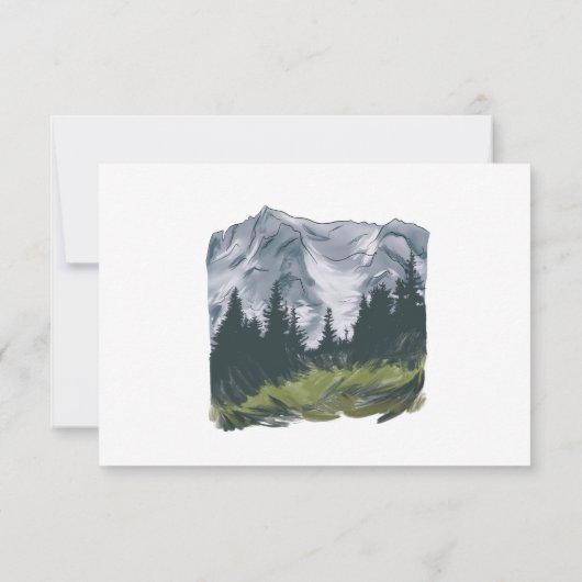 ミッ恋しく思ズ旅行ブライダルシャワーRSVPカードへ 出欠カード (裏面)