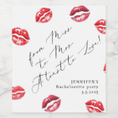 ミッ恋しく思ズ・バチェロレッテ ワインラベル (シングルラベル)