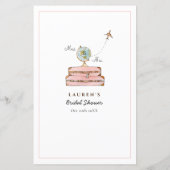 ミッ恋しく思ズ・ブライダルシャワー・ビンゴ・ゲームへ (裏面)