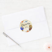 ミッ恋しく思ズ・ブライダルシャワー ラウンドシール (封筒)