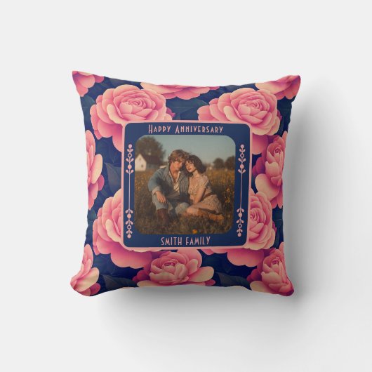 ミッ感動的サーの結婚装飾用クッション クッション (正面)