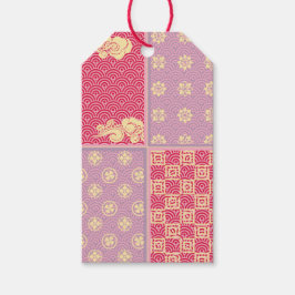 ミッ日本のクパターン ギフトタグ